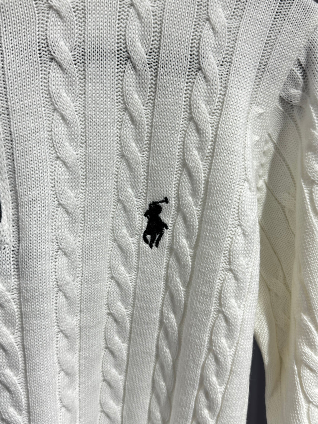 POLO RALPH LAUREN DEMI ZIP WHITE