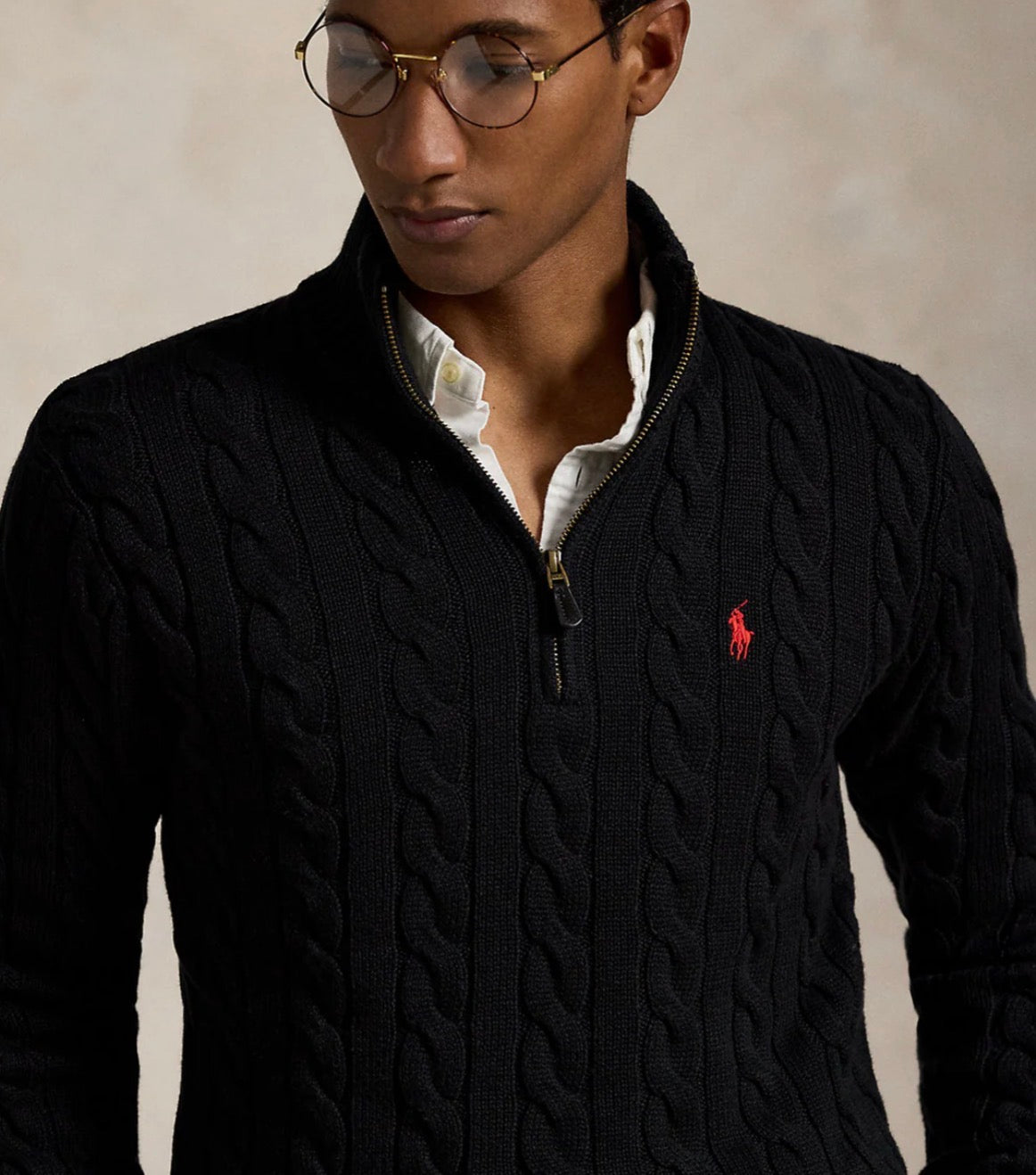 POLO RALPH LAUREN DEMI ZIP BLACK