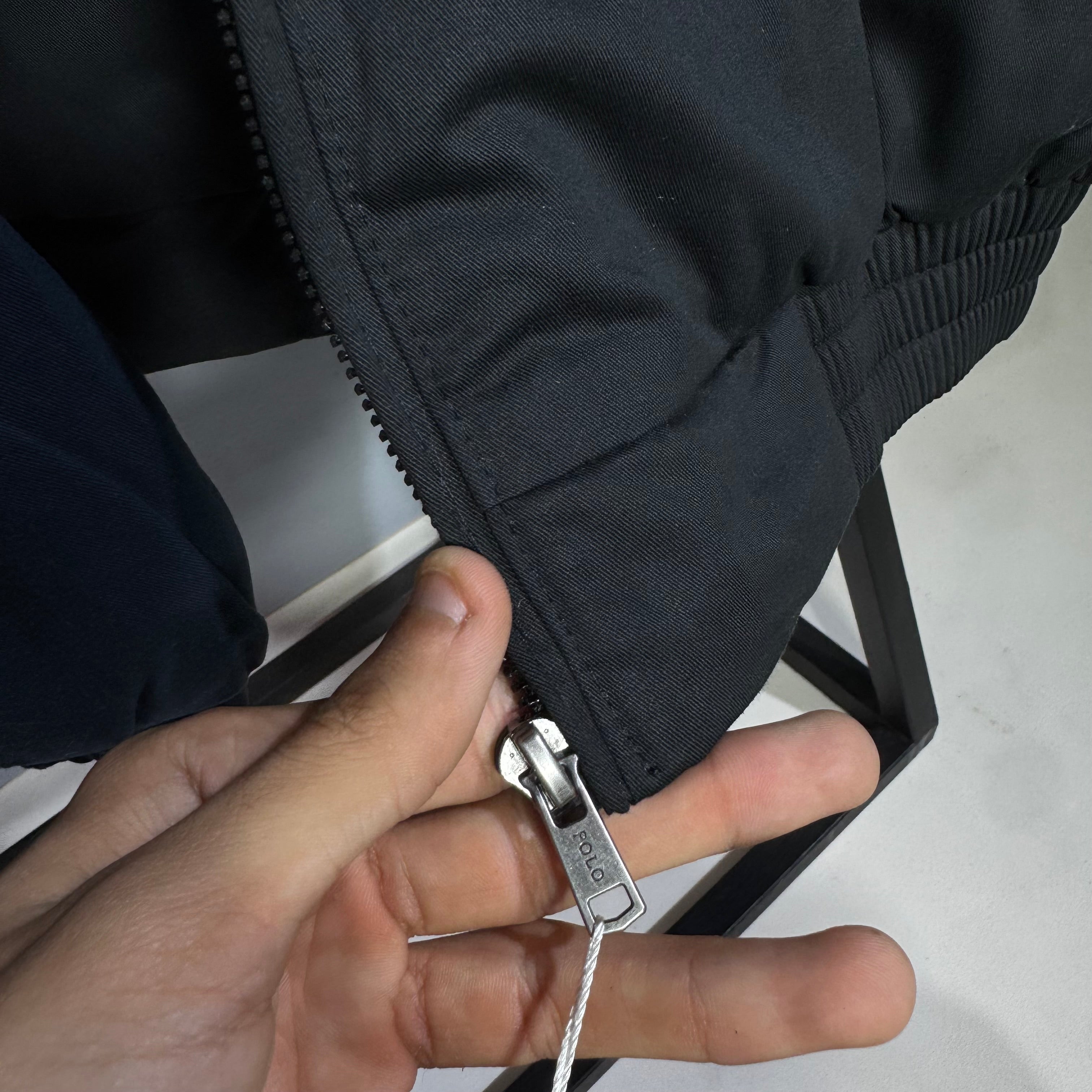 RALPH LAUREN HARRINGTON JACKET BLACK