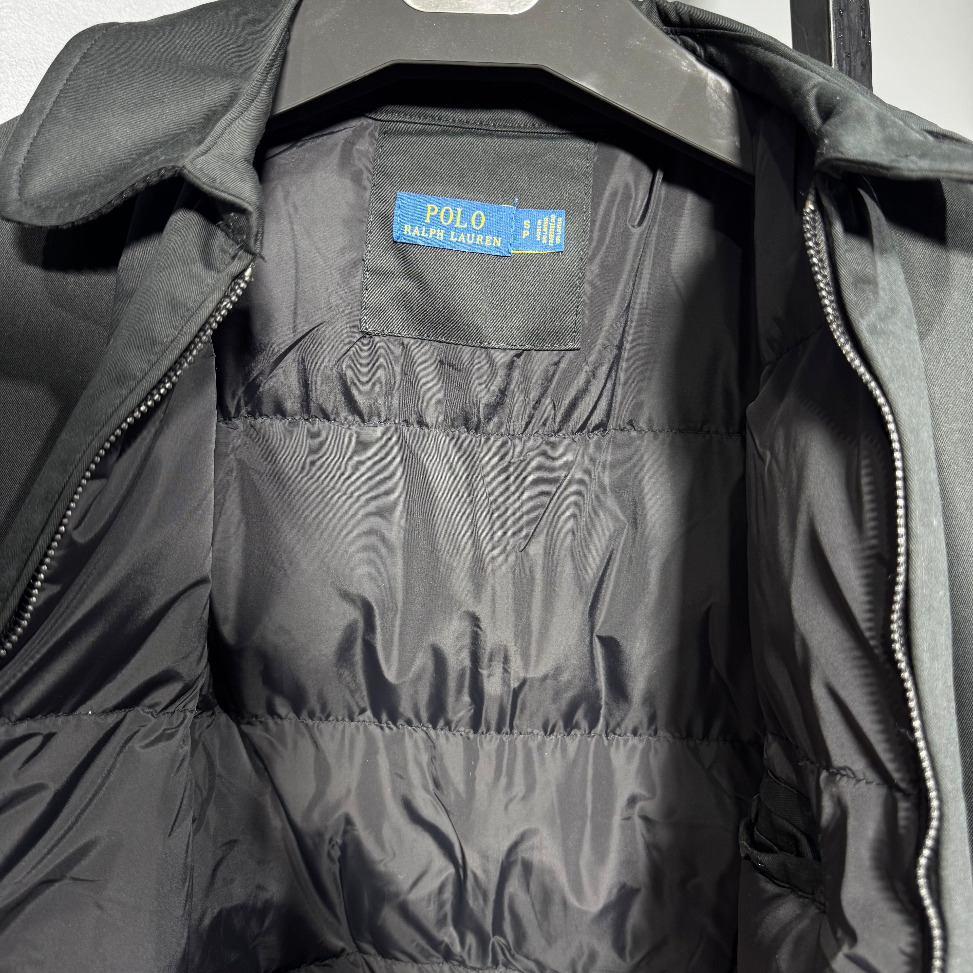 RALPH LAUREN HARRINGTON JACKET BLACK