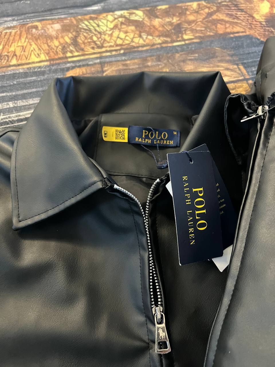 RALPH LAUREN LEATHER JACKET