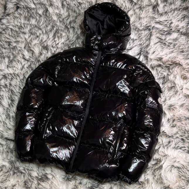 MONCLER SHINY PUFFER JACKET
