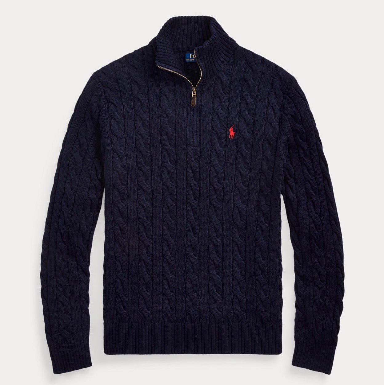 POLO RALPH LAUREN DEMI ZIP BLEU NUIT
