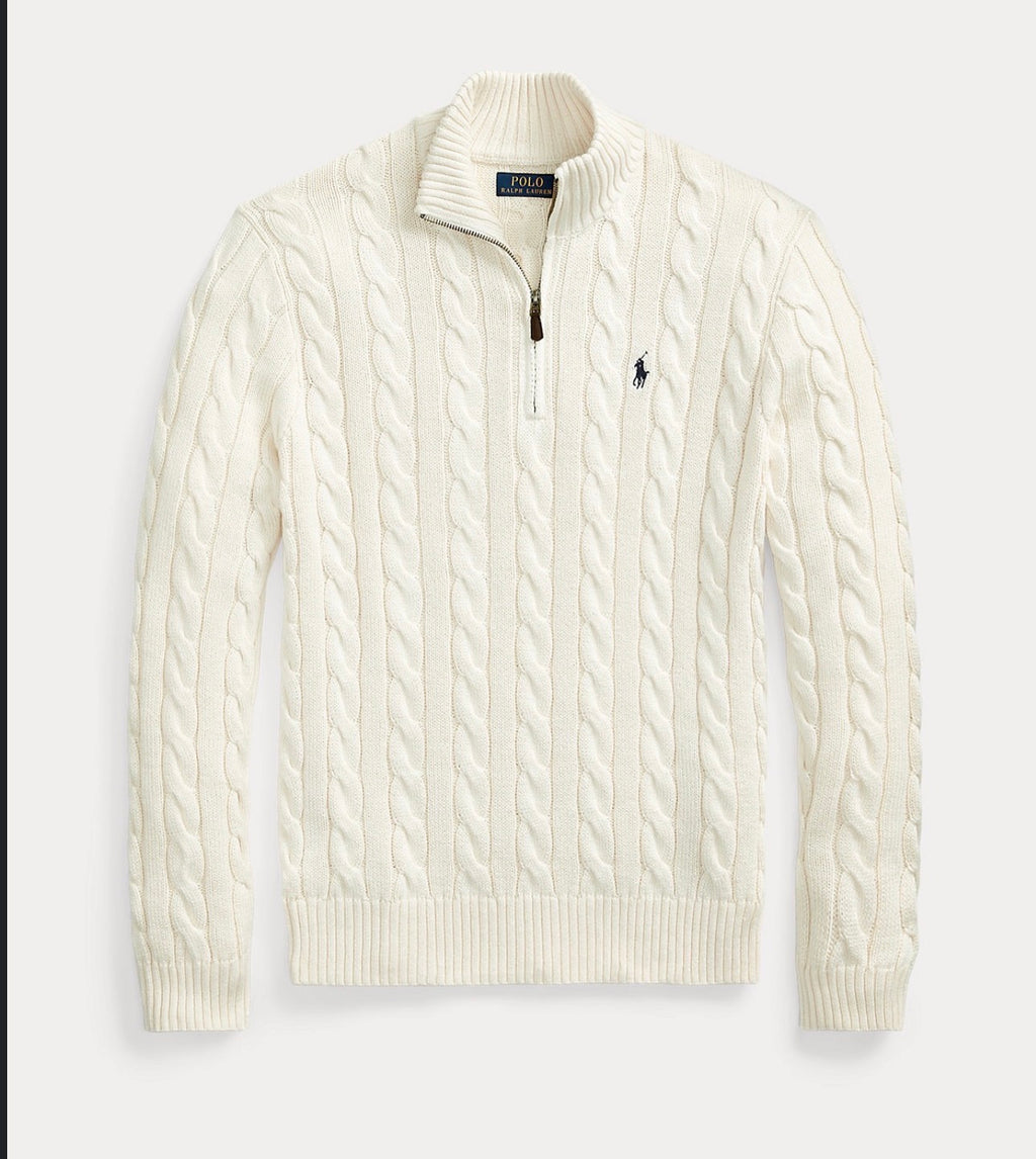 POLO RALPH LAUREN DEMI ZIP WHITE