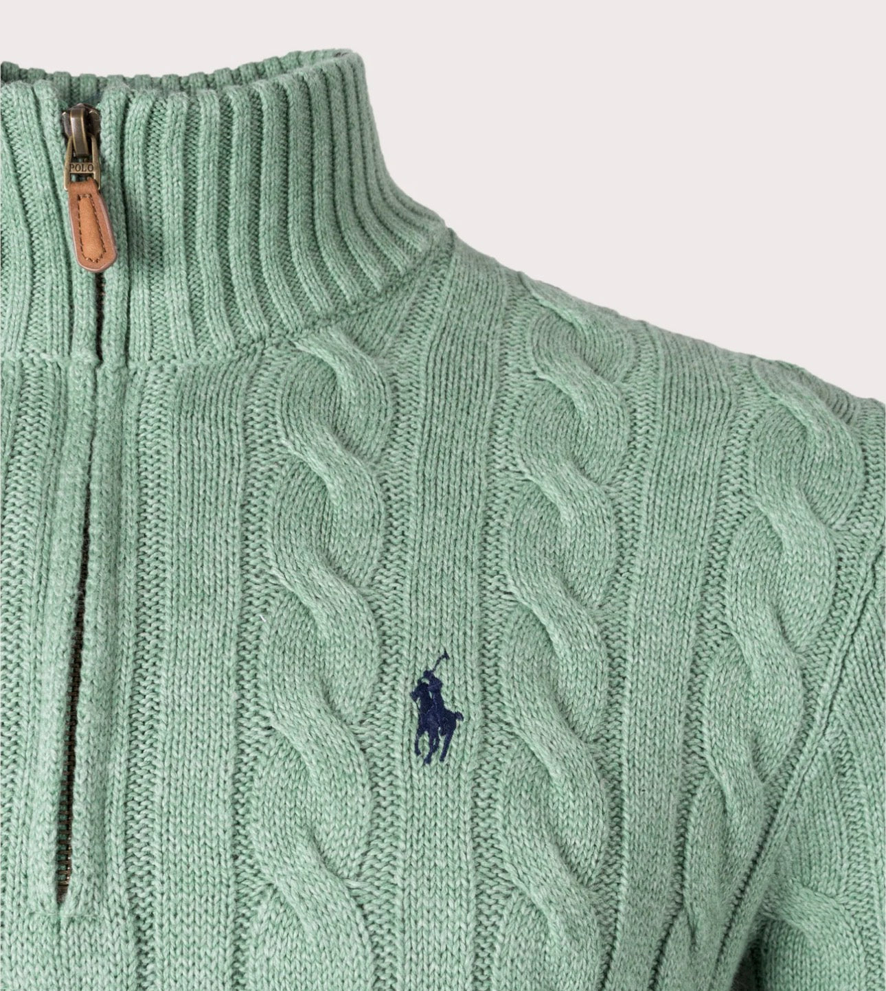 POLO RALPH LAUREN ZIP SEAFOAM