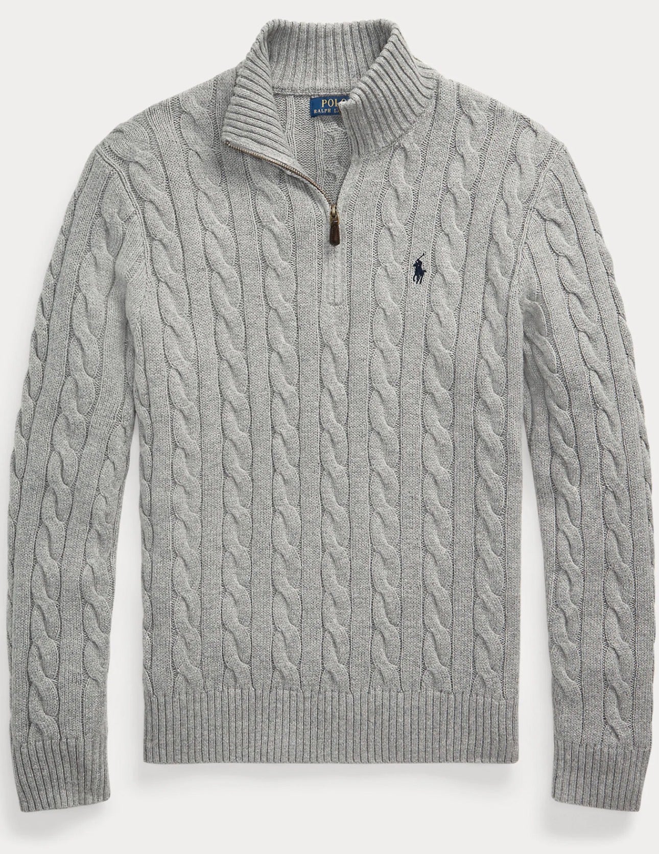 POLO RALPH LAUREN ZIP GRIS