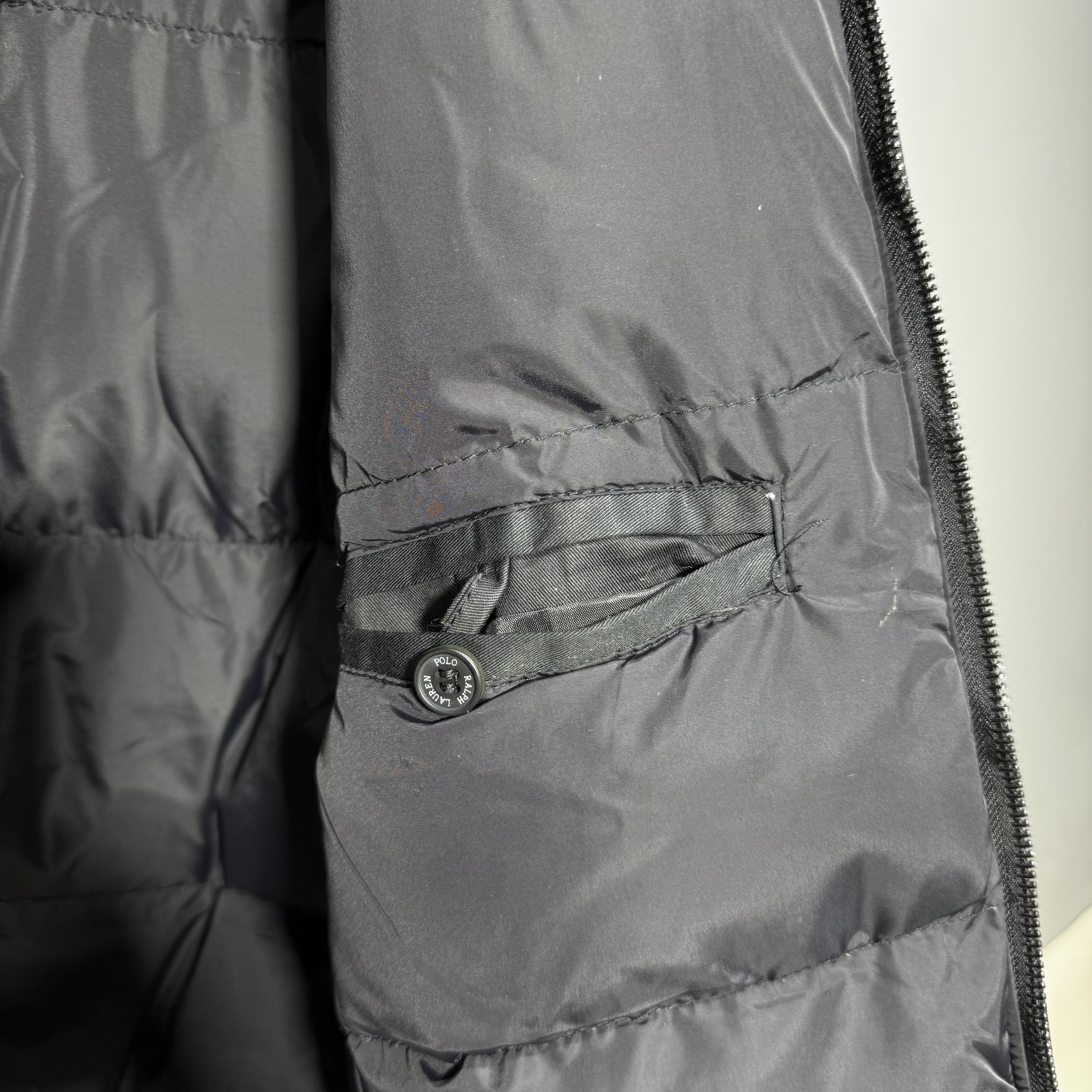 RALPH LAUREN HARRINGTON JACKET BLACK